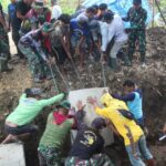 Agar Jalan Tetap Awet, Satgas TMMD ke-125 Maksimalkan Pemasangan Gorong-Gorong