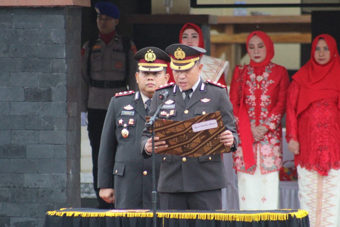 *Polda Sultra Gelar Upacara HUT RI ke-80, Angkat Tema “Bersatu Berdaulat, Rakyat Sejahtera Indonesia Maju*