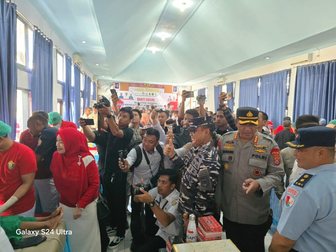 Dirbinmas Polda Sultra Hadiri Kegiatan Baksos Sunatan Massal dalam Rangka HUT ke-80 RI