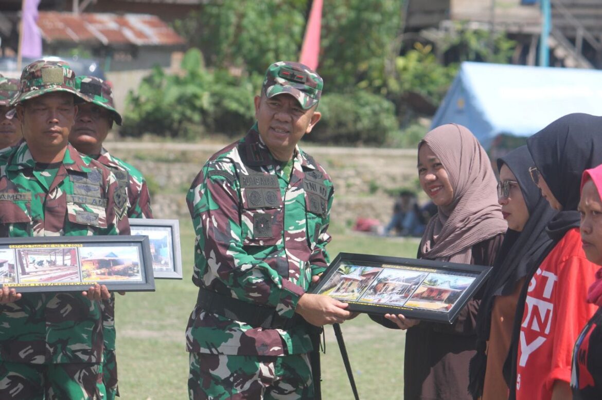 Danrem 141/Tp Tutup TMMD Ke-125 Kodim 1419/Enrekang