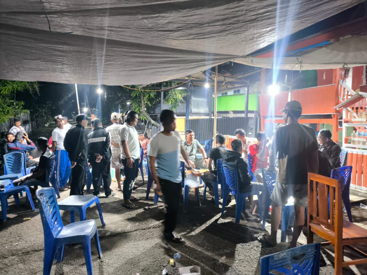 Giat Patroli Malam Polsek Balusu dalam Rangka Antisipasi Gangguan Kamtibmas