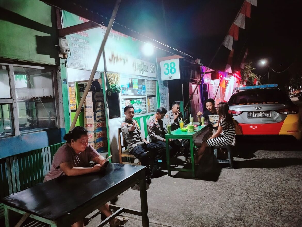 Polsek Barru Gelar Patroli Rutin Cipta Kondisi, Sasar Balapan Liar hingga Kejahatan Jalanan
