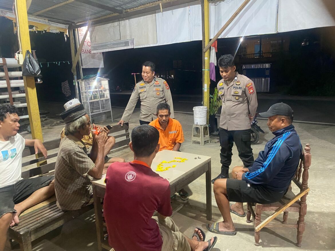 Polsek Tanete Riaja Gelar Patroli Rutin, Wujudkan Keamanan dan Ketertiban Masyarakat