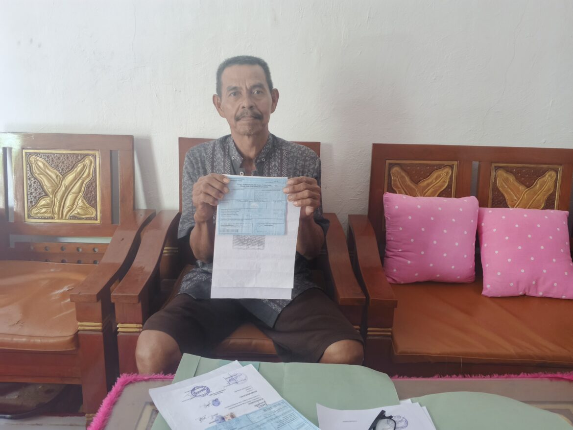 Berkas Surat Keterangan Hibah Dirobek Staf Desa, Pasangan Suami Istri Kecewa Berat