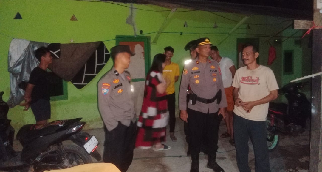 Polsek Barru Amankan Tiga Pasangan Bukan Suami Istri dalam Patroli Gabungan