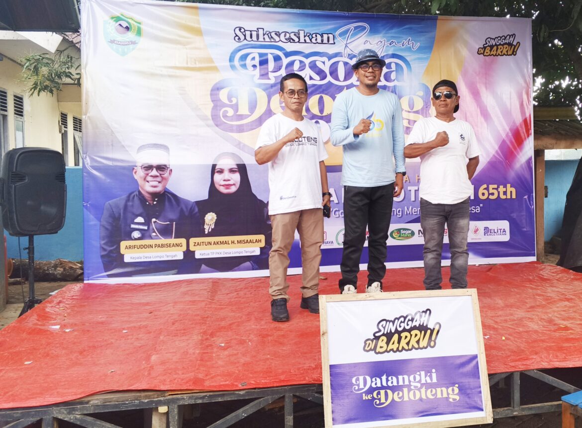 ​Kades Arif Pabiseang Bawa Warga Lompo Tengah Rayakan HUT Desa dengan Penuh Kebersamaan dan Hadiah Melimpah