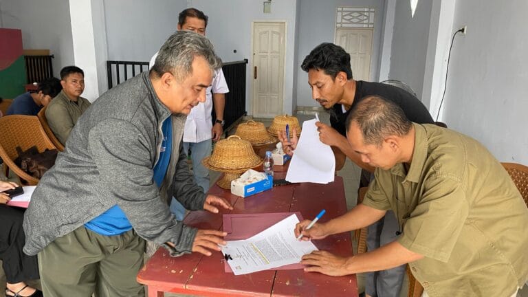 Perumda Simpurusiang dan PT Mandiri Palmera Agrindo Teken Kerja Sama di Sektor Pertanian