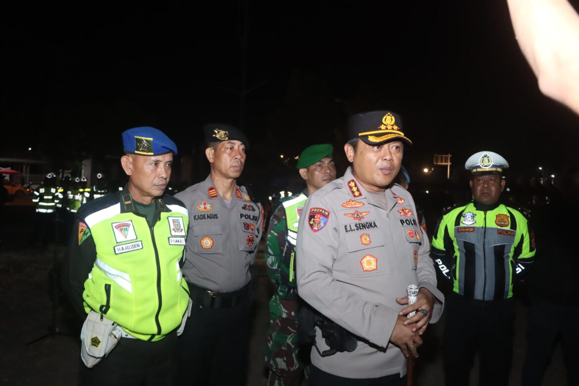 *Polri–TNI dan Pemda Gelar Patroli Skala Besar di Kendari Jaga Kamtibmas*