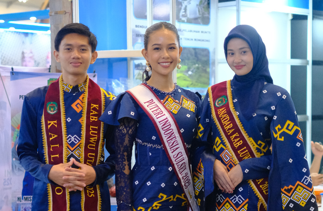 Ana’dara Kallolo Luwu Utara di Apkasi Otonomi Expo 2025, Curi Perhatian Para Pengunjung.