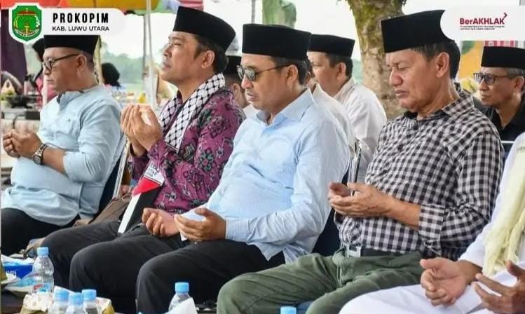 Perayaan Maulid Nabi Muhammad SAW. 1447 H. Bupati Luwu Utara Ajak Masyarakat Meneladani Akhlak Nabi.