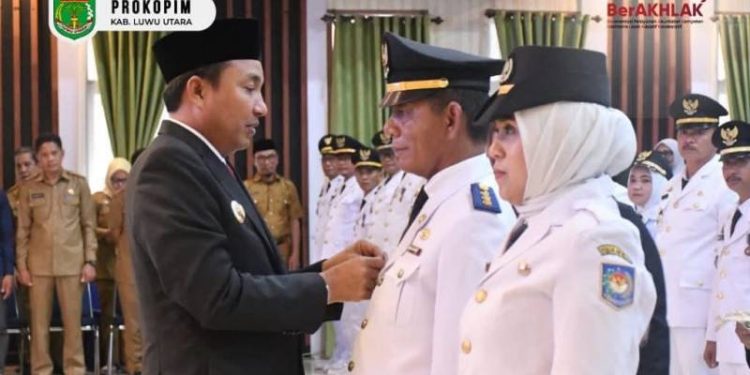 Pemda Luwu Utara Melakukan Perombakan Besar Besaran Untuk Penyegaran Dan Peningkatan Kinerja Aparatur.