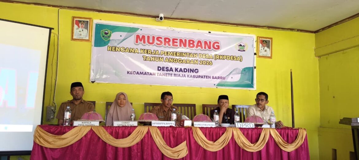 DPRD Barru Soroti Pengalihan Anggaran Insentif Pegawai dan Guru Mengaji ke Dana Desa