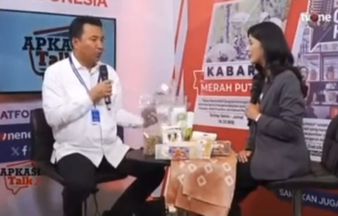 Wawancara Eksklusif Bersama tvOne, Bupati Paparkan Potensi Luwu Utara, Ada Kopi Seko dan Air Panas Pincara