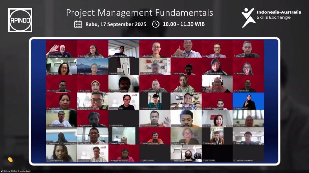 *APINDO Bersama Lembaga Terkemuka Australia Tuntaskan Pelatihan Bersama*