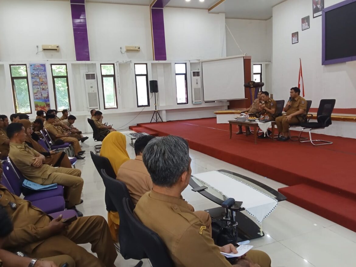 Pemkab Enrekang Rapat Koordinasi Dengan Sejumlah Kepala Desa.