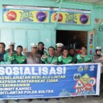 *Polantas Polda Sultra Gelar Sosialisasi Tertib Berlalu Lintas di Pangkalan 𝘖𝘫𝘦𝘬* *Polantas Polda Sultra Gelar Sosialisasi Tertib Berlalu Lintas di Pangkalan 𝘖𝘫𝘦𝘬*