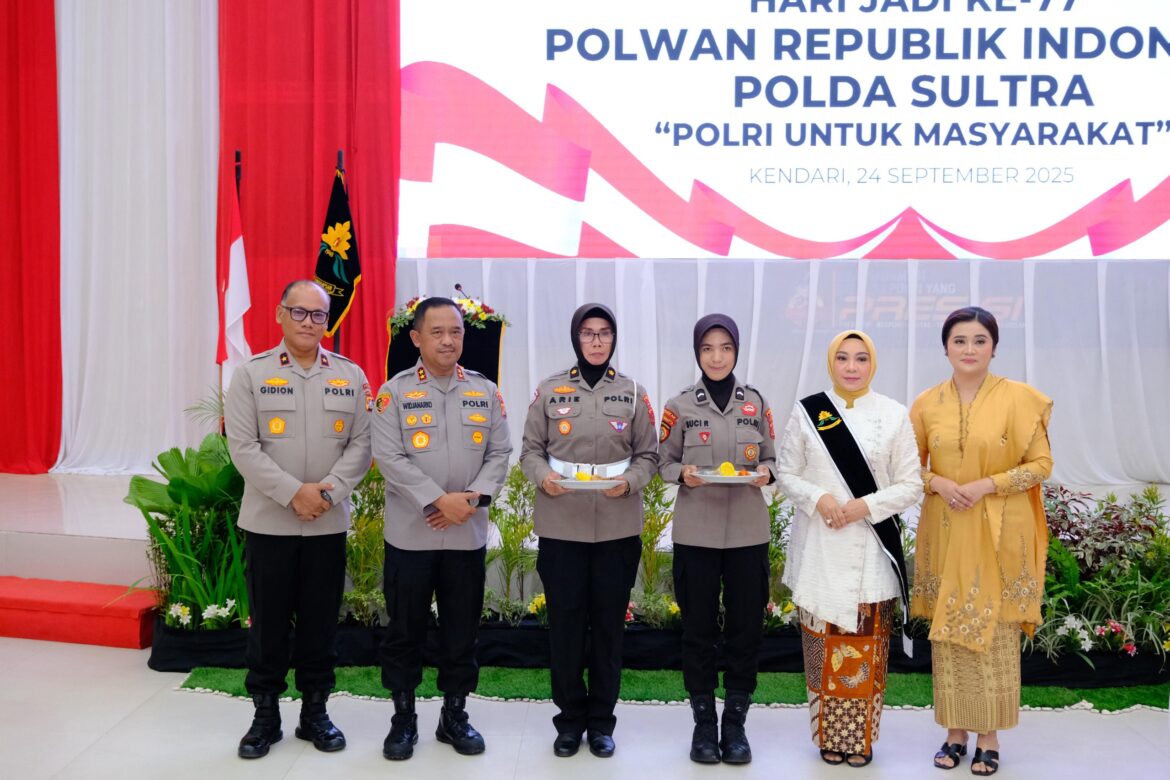 *Polda Sultra Gelar Syukuran Hari Jadi Polwan ke-77*