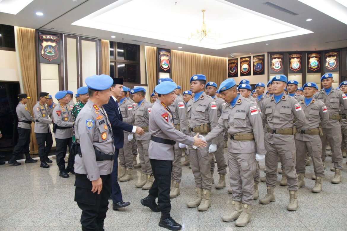 *Kapolri Lepas Satgas FPU 7 MINUSCA dalam Misi Perdamaian PBB di Afrika Tengah*