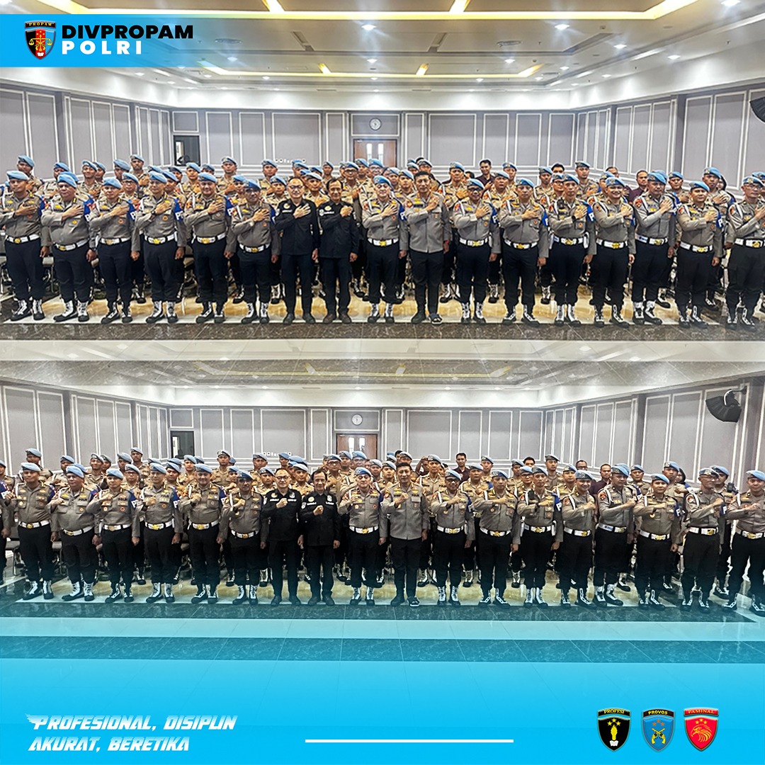 *Divpropam Polri Gelar Pelatihan Sistem Pengamanan dan Audit VIP Bersama Tenaga Ahli*