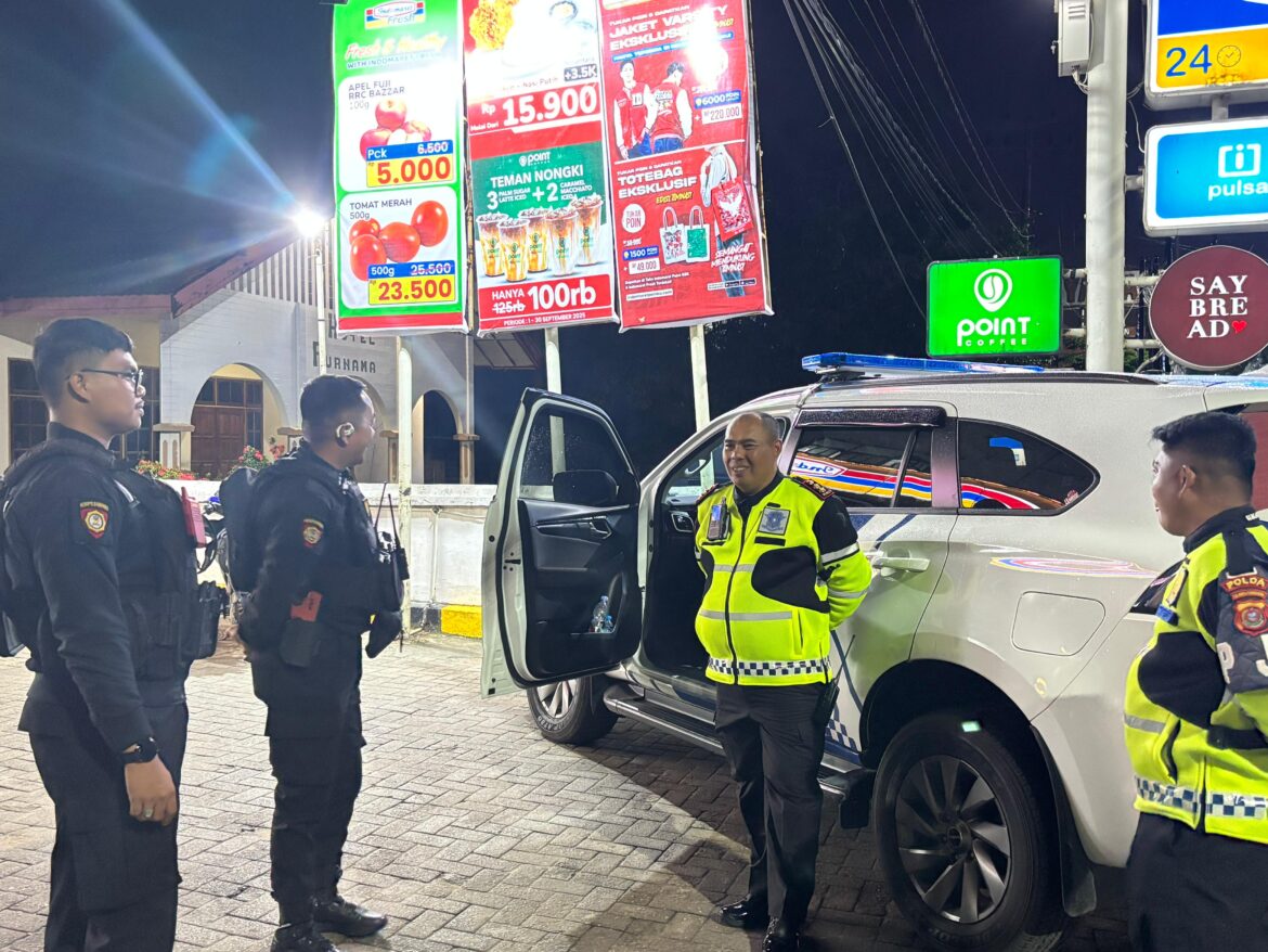 Ditlantas Polda Sultra Gelar Patroli Malam Minggu, Antisipasi Balap Liar