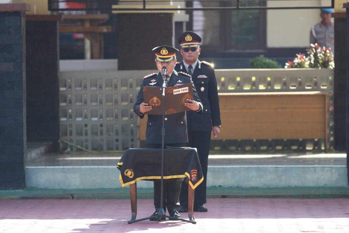 *Upacara Hari Kesaktian Pancasila di Polda Sultra, Momentum Refleksi Menjaga Kesatuan Bangsa*