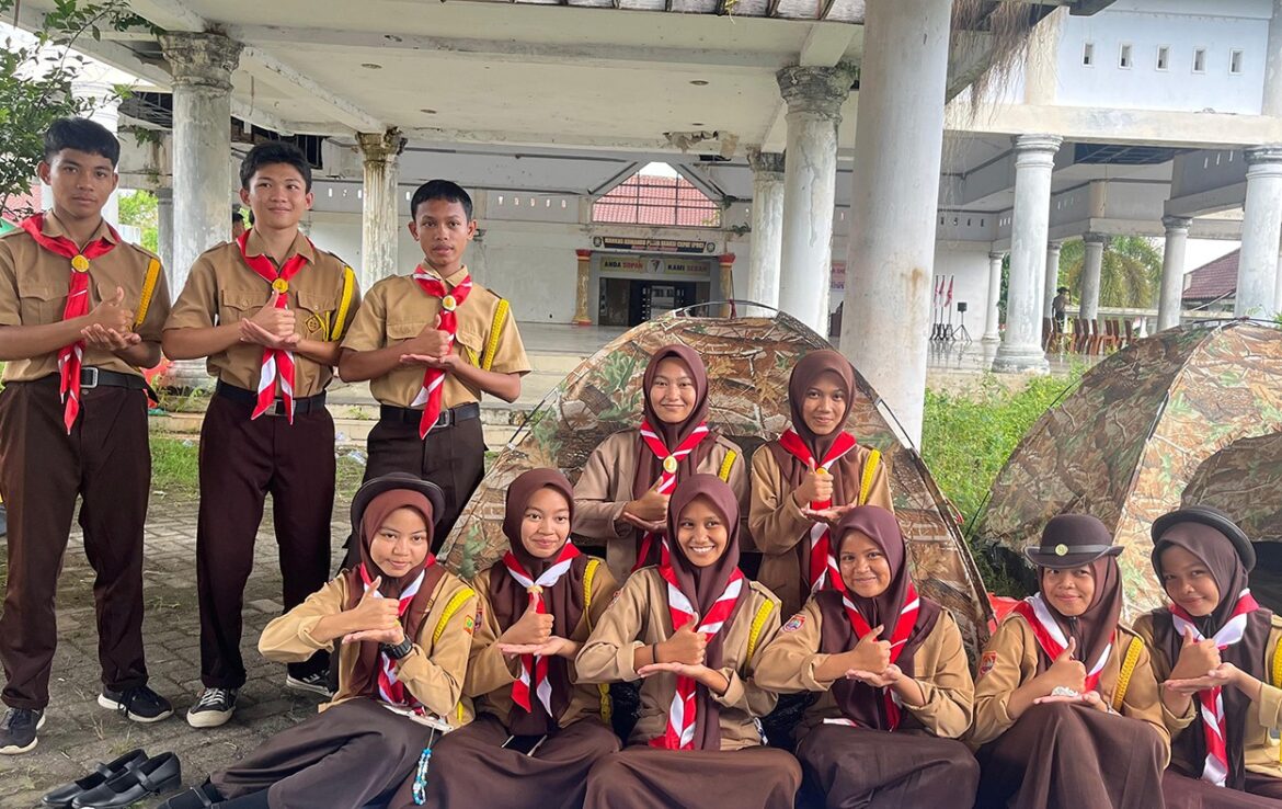 Siswa MA DDI Masamba Siap Jadi Anggota Baru Saka Kencana Angkatan ke-24.