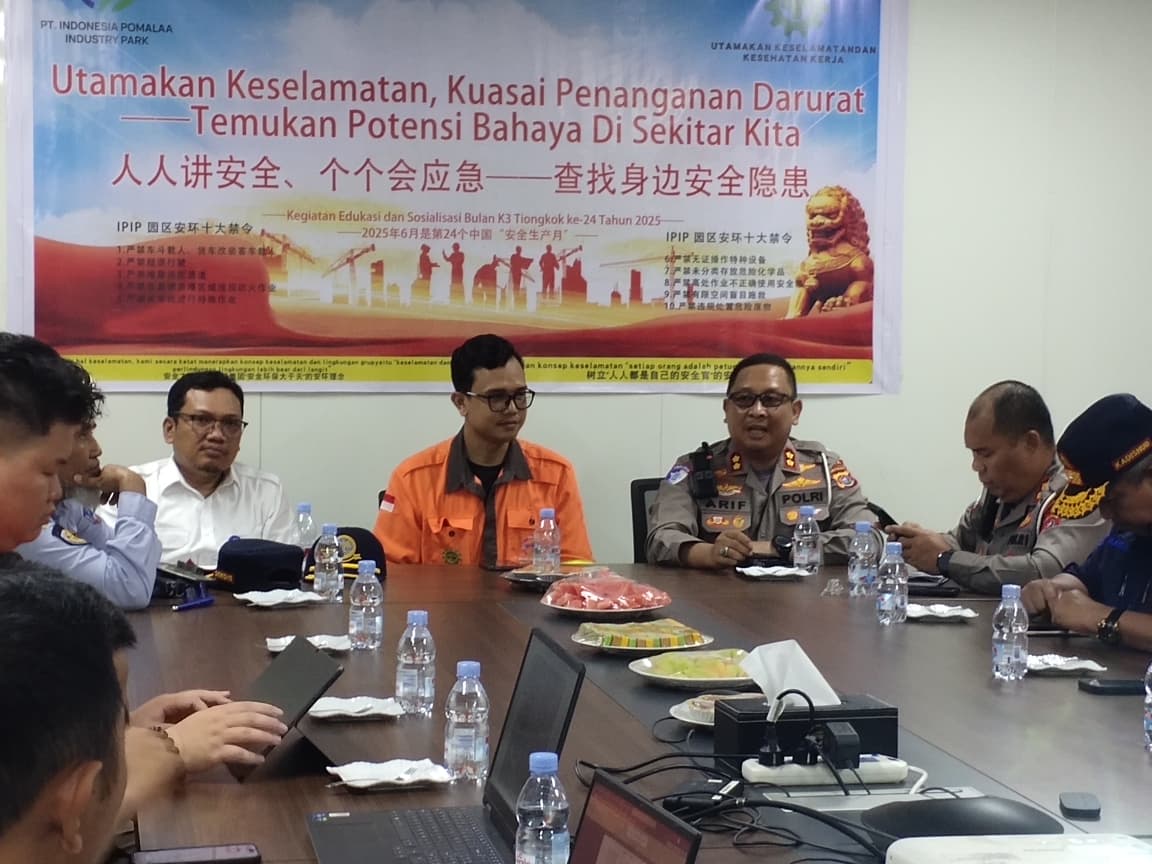 *Polda Sultra Tinjau Lokasi Rencana Pembangunan Flyover Pomalaa–Wolulu Kolaka*