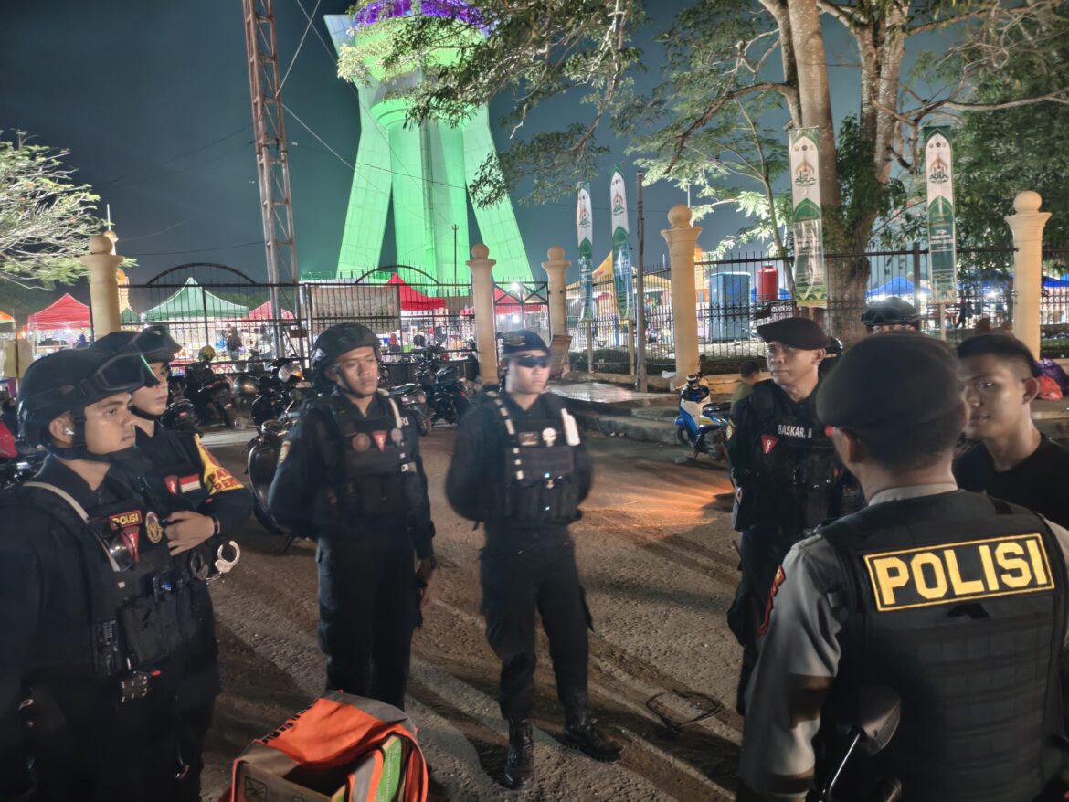 *Polda Sultra Gelar Patroli Mobile Amankan Pelaksanaan STQH Nasional XXVIII di Kota Kendari*