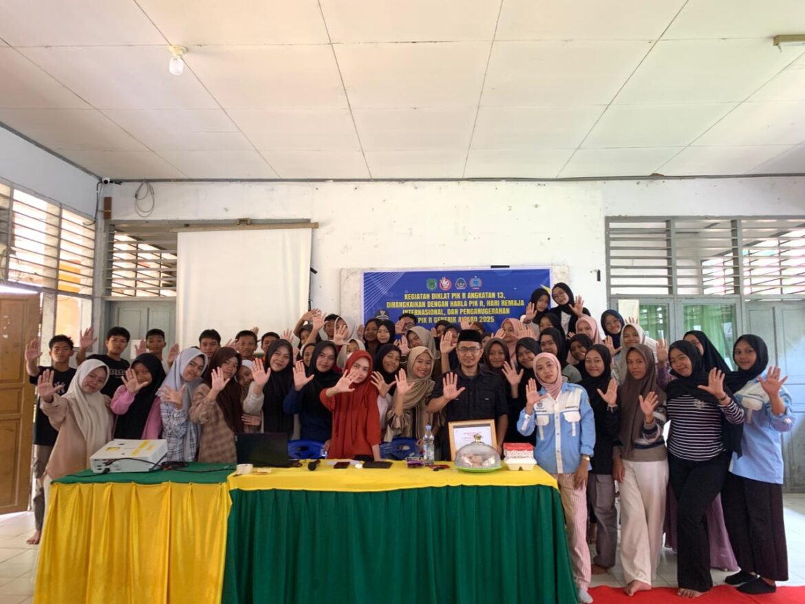 PIK-R Generik SMAN 4 Luwu Utara Gelar Diklat Angkatan ke-13, Peserta Fokus Pada Dasar-Dasar Dunia Jurnalistik.