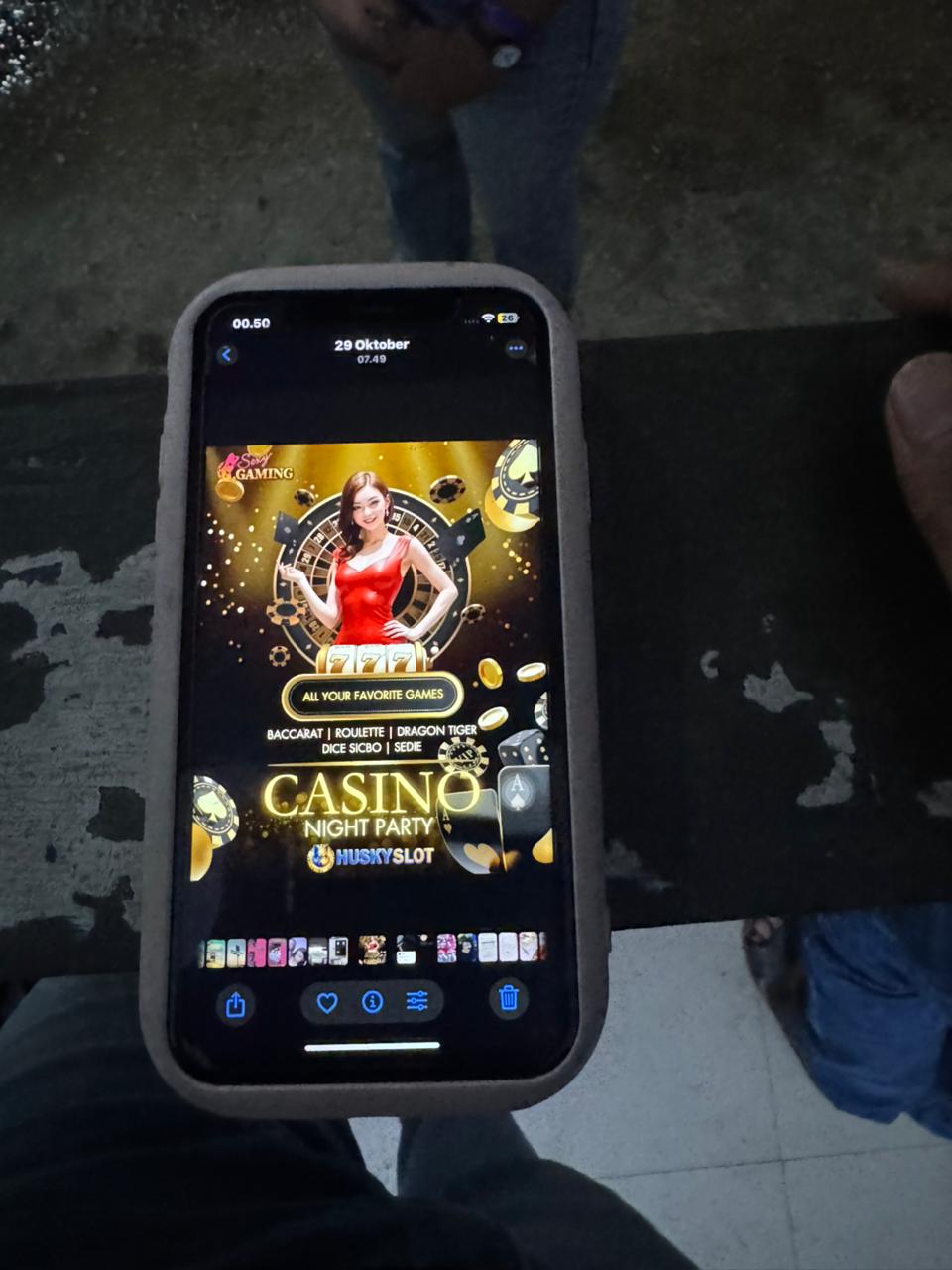 Satreskrim Polresta Kendari Menangkap Seorang Influencer Situs Judi Online, Inisial FI.