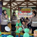 *Polda Sultra Tanamkan Tertib Berlalu Lintas Sejak Dini, Gelar Kegiatan Polisi Sahabat Anak Bersama TK IT Ummu Salamah*