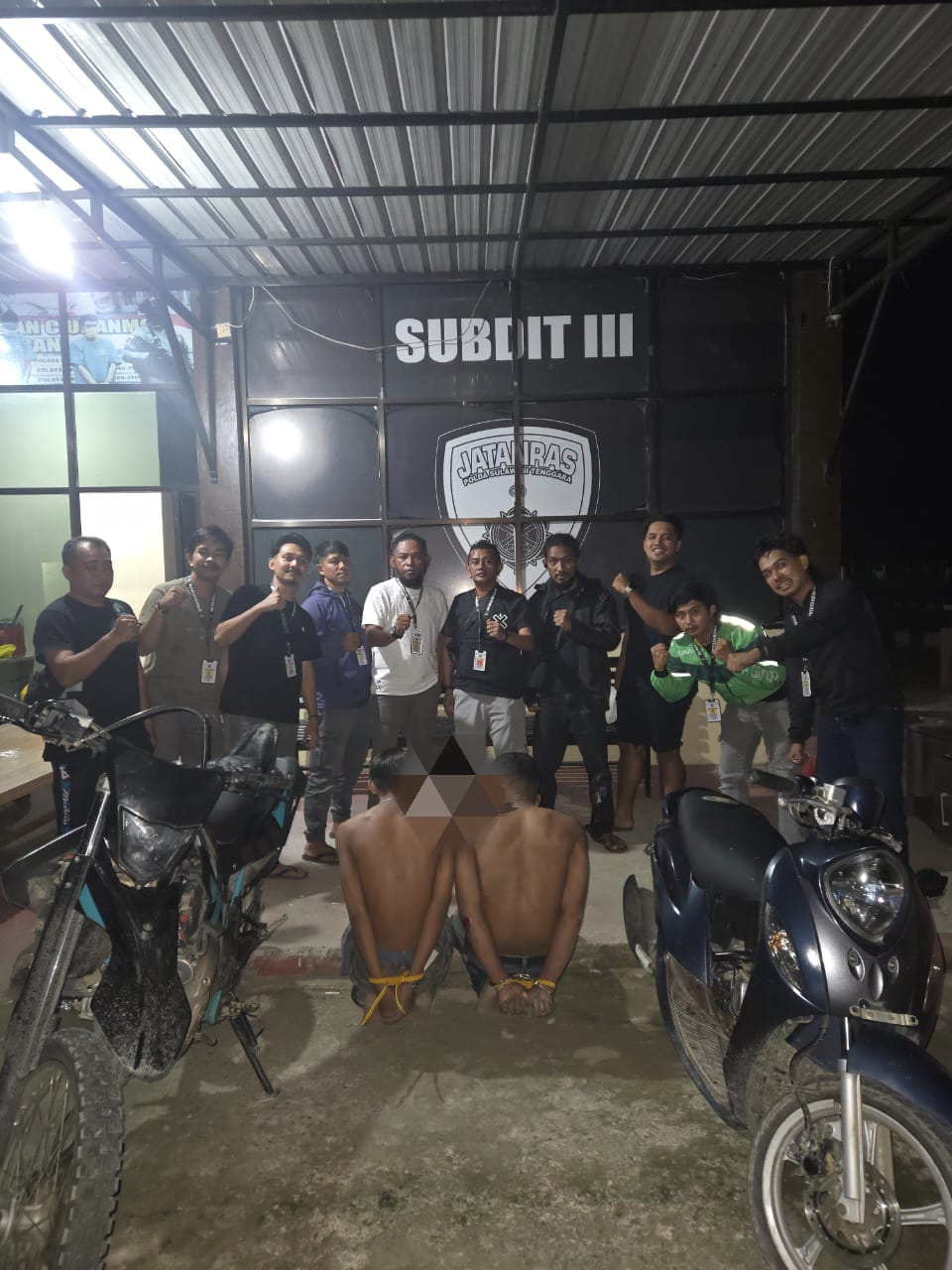 *Resmob Polda Sultra Ungkap Dua Pelaku Residivis Curanmor Lintas Kabupaten, Total 27 TKP di Kendari dan Morowali*