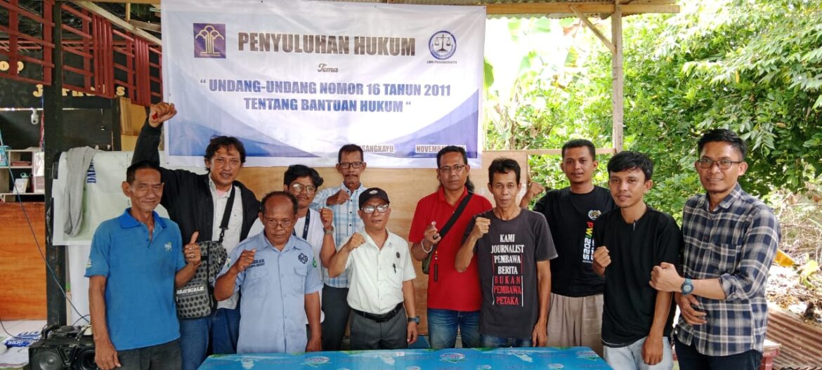 LBH Pasangkayu Gelar Sosialisasi Penyuluhan Hukum, Bahas Perlindungan Jurnalis dan Masalah Agraria