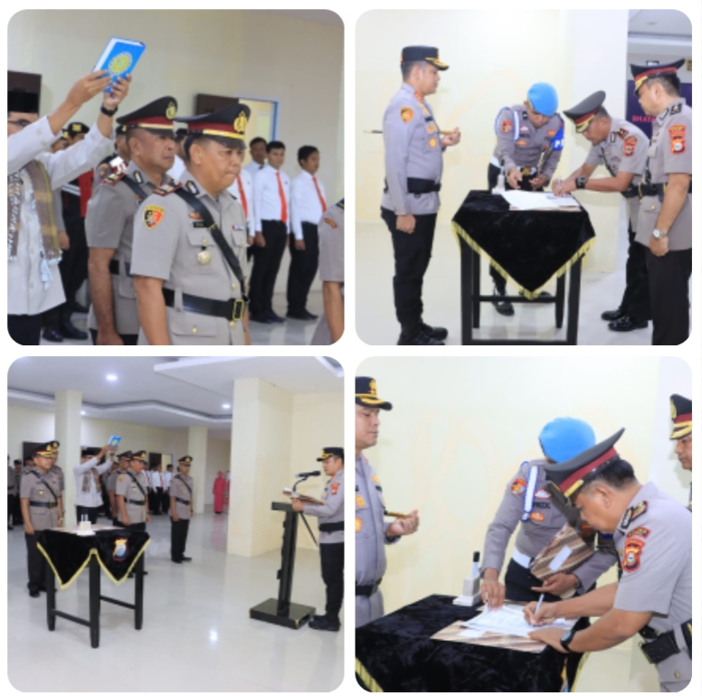 Rotasi Pejabat Polres Barru: Kabag Ops, Kapolsek Barru, dan Kapolsek Mallusetasi Berganti