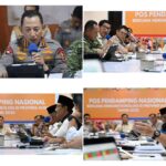 Presiden Prabowo Subianto Memimpin Rapat Terbatas Khusus di Pos Pendamping Nasional Penanganan Bencana Alam