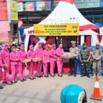 Bhayangkari Polres Bone Kunjungi Pospam dan Posyan Ops Lilin 2025, Beri Dukungan Moril Personel