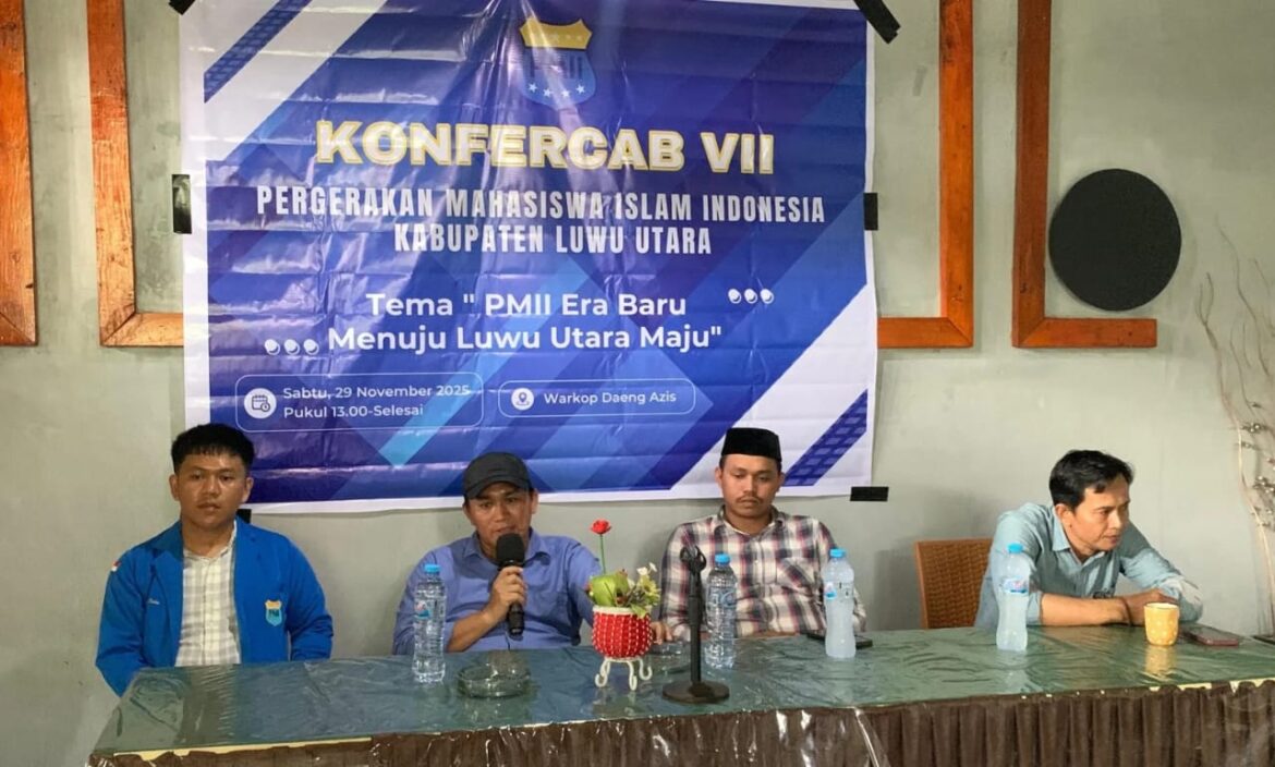 Ketua DPRD Luwu Utara Hadiri Konfercab VII PMII, Ajak Kader Terus Bergerak Sesuai Arah Juang Organisasi