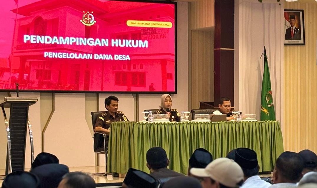 Kompak Gandeng Kejaksaan,  BPD dan Kepala Desa, Kabupaten Luwu Utara di Puncak HAKORDIA 2025