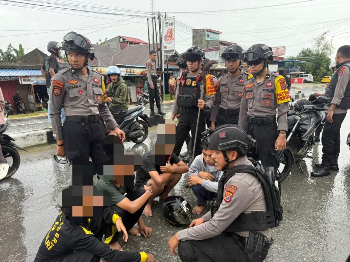 Polisi Cekatan Antisipasi Tawuran Antar Pelajar