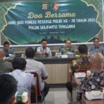 Direktorat Reserse Polda Sultra Gelar Doa Bersama Peringati HUT Reserse Polri ke-78