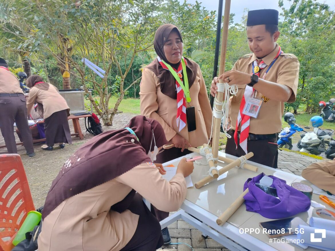 Guru MIN Barru Torehkan Prestasi pada KML Kwarcab Barru