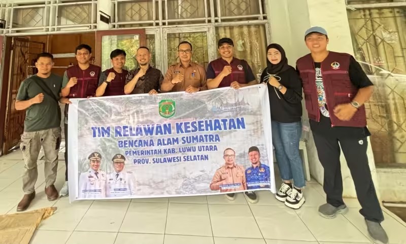 Demi Kemanusiaan Penanganan Kesehatan Korban Bencana, Pemda Luwu Utara Kirim 5 Dokter Terbaiknya ke Pulau Sumatera.