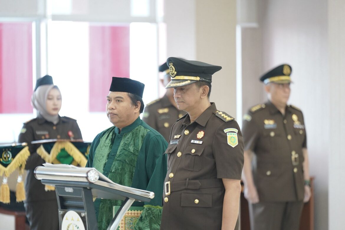 Pengambilan Sumpah Jabatan AWAS, Kajati Sulsel Lantik,  Kajari Gowa dan Kajari Jeneponto: