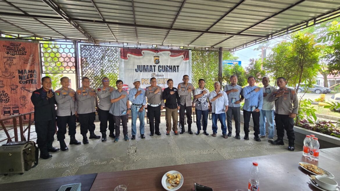 *Polda Sultra Gelar Jumat Curhat, Warga Sampaikan Apresiasi dan Beragam Keluhan Kamtibmas*