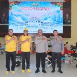 🩸 Polda Sultra Gelar Aksi Donor Darah, Kumpulkan 48 Kantong Dalam Rangka Natal 2025 🩸 Polda Sultra Gelar Aksi Donor Darah, Kumpulkan 48 Kantong Dalam Rangka Natal 2025