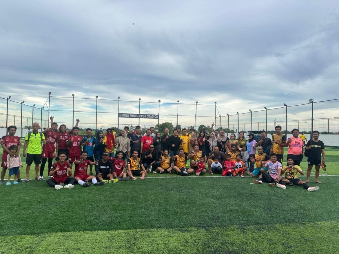 ​Disaksikan Tokoh Pers Sulsel, PWI Barru Kalahkan PWI Sidrap dengan Skor 9-6