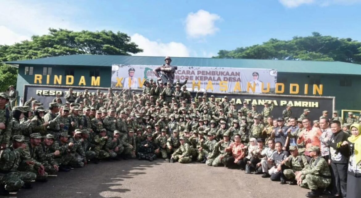​🌟 Gubernur Sulsel Buka Jambore Kepala Desa di Rindam XIV/Hasanuddin: Tekankan Akhlak dan Bakti Tanpa Pamrih
