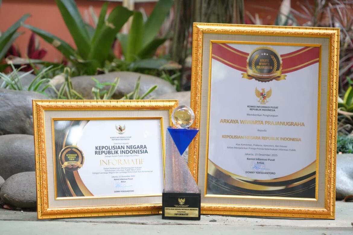 ​Wujudkan Transparansi Prima, Polri Sabet Arkaya Wiwarta Prajanugraha dengan Nilai Tertinggi 98,90 di Monev KIP 2025