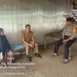 Stop Sapi Berkeliaran, Kapolsek dan Camat Pujananting Sambangi Pemilik Ternak di Pattappa