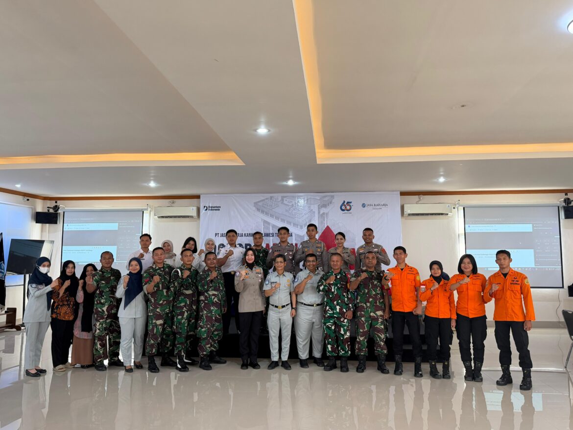 Peringati HUT ke-65 Jasa Raharja, Ditlantas Polda Sultra Gelar Donor Darah di Kendari